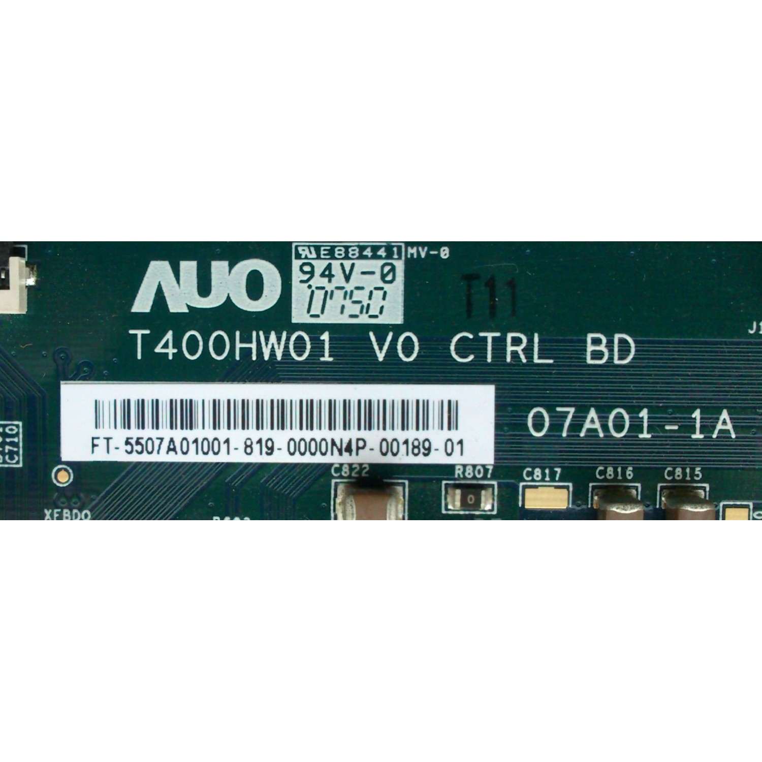 T-CON / SAMSUNG 55.07A01.001 / 5507A01001 / T400HW01 V0 / 07A01-1A / MODELO LE40M87BDX/XEU	 - Imagen 2